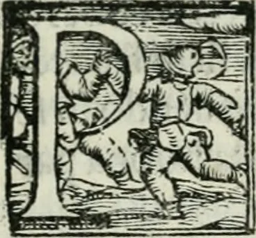 An illustration from Trattato dell'imbrigliare, maneggiare, et ferrare cavalli : diviso in tre parti, con alcvni discorsi sopra la natura di caualli, con disegni di briglie, maneggi, & di caualieri a cauallo, & de ferri d'esso, 1556, leaf 46