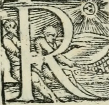 An illustration from Trattato di scientia d'arme : con vn dialogo di filosofia, 1553, leaf 32
