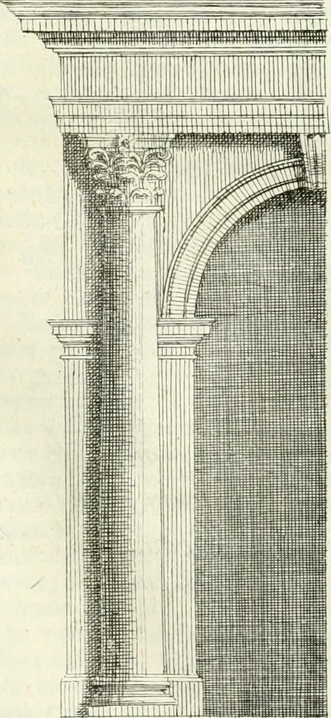 An illustration from Trattato di Teofilo Gallaccini sopra gli errori degli architetti, 1767, leaf 62