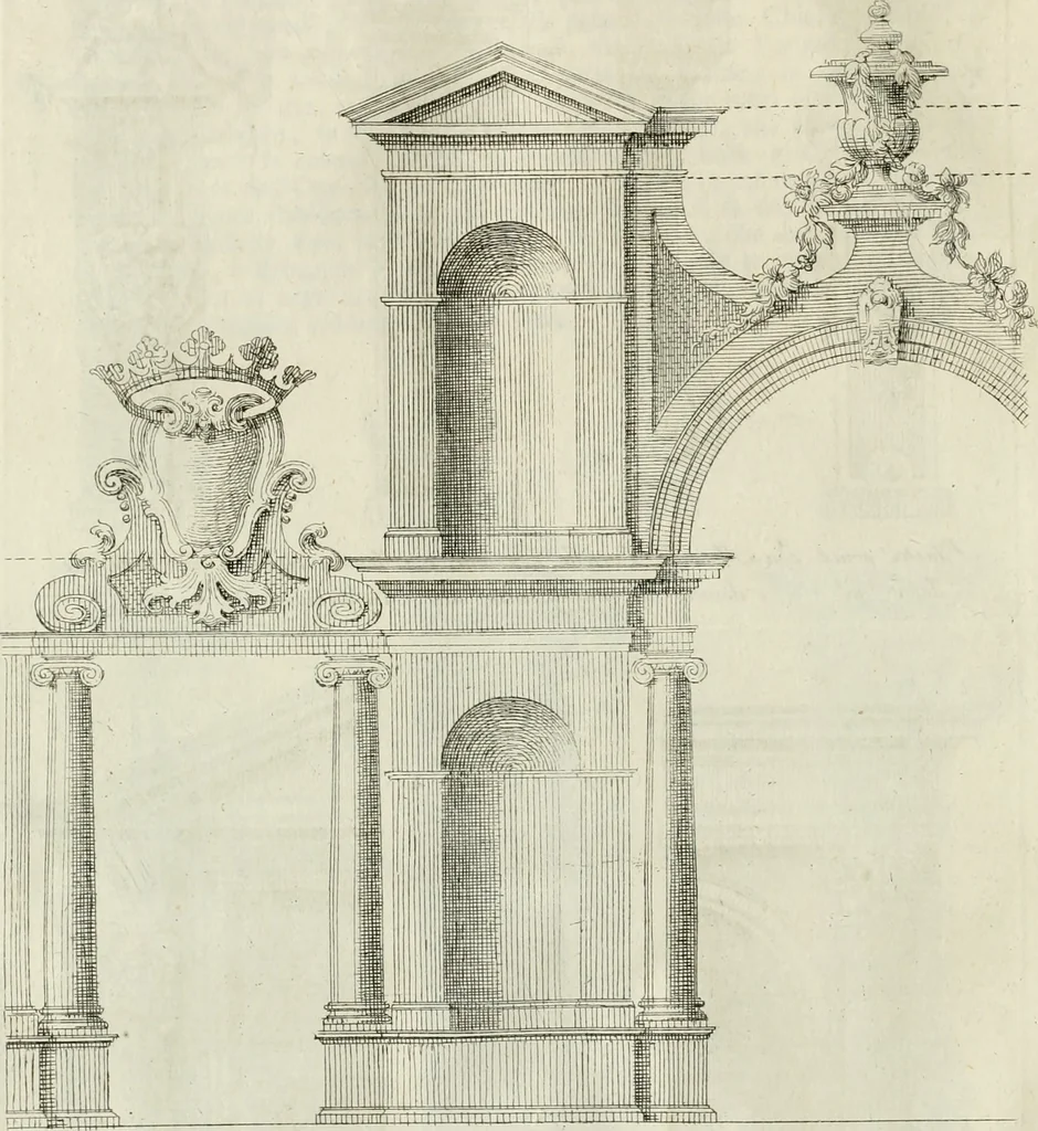 An illustration from Trattato di Teofilo Gallaccini sopra gli errori degli architetti, 1767, leaf 63