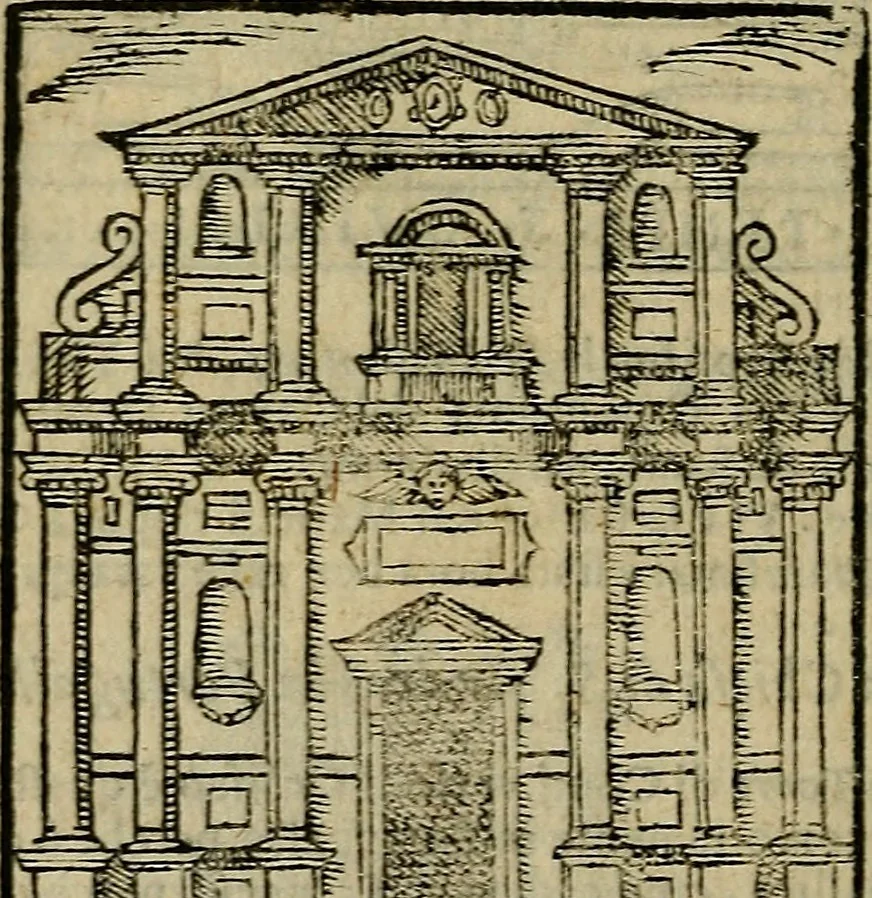 An illustration from Trattato nuouo delle cose maravigliose dell'alma città di Roma : ornato de molte figure, nel quale si discorre de 300. & più chiese, 1610, leaf 105