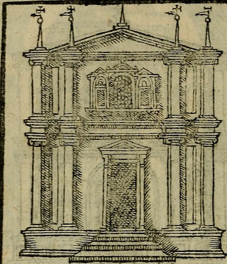 An illustration from Trattato nuouo delle cose maravigliose dell'alma città di Roma : ornato de molte figure, nel quale si discorre de 300. & più chiese, 1610, leaf 113