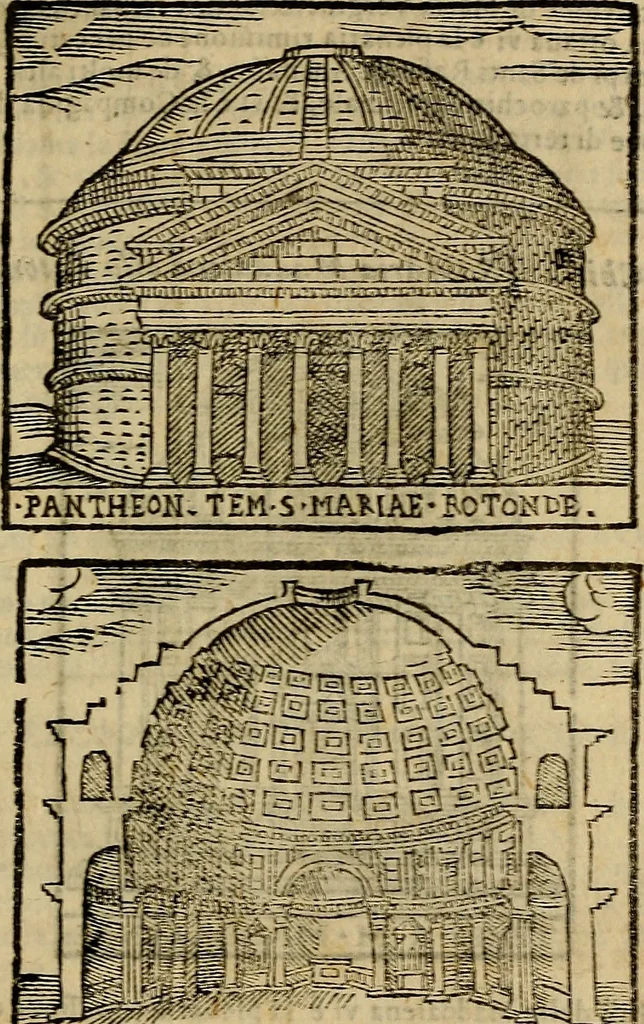 An illustration from Trattato nuouo delle cose maravigliose dell'alma città di Roma : ornato de molte figure, nel quale si discorre de 300. & più chiese, 1610, leaf 114