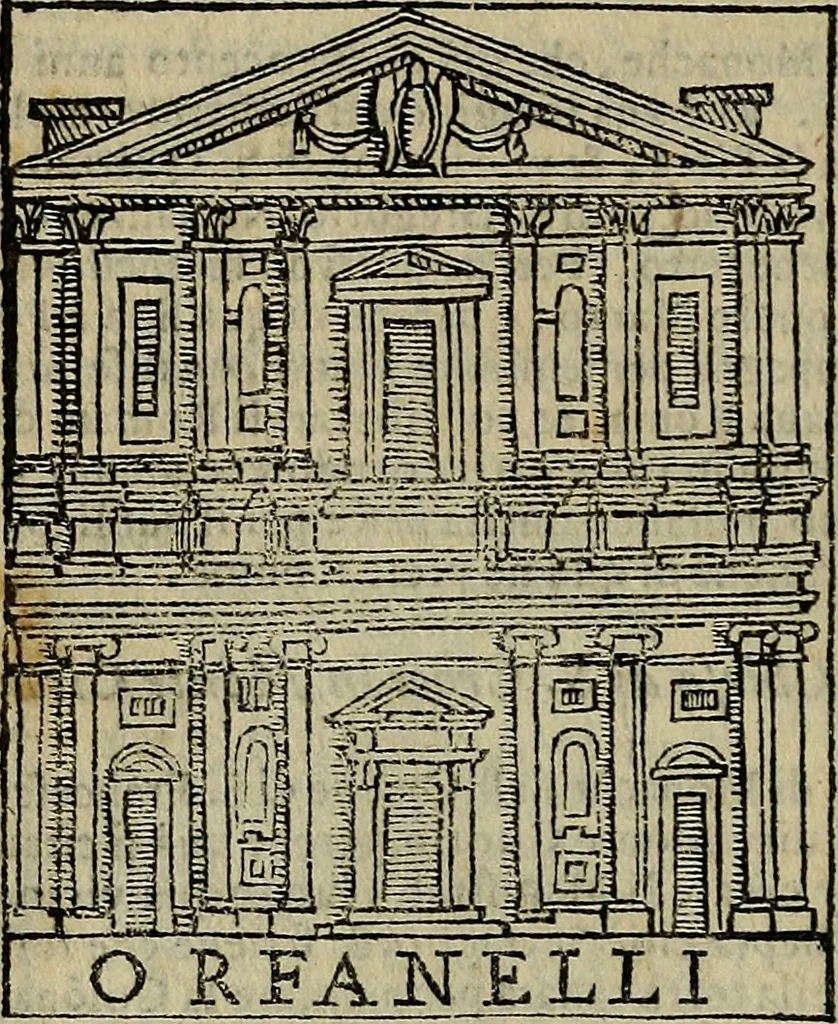 An illustration from Trattato nuouo delle cose maravigliose dell'alma città di Roma : ornato de molte figure, nel quale si discorre de 300. & più chiese, 1610, leaf 117