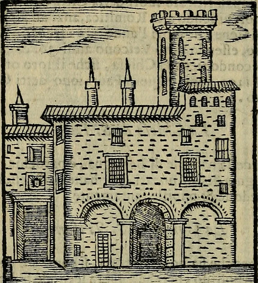 An illustration from Trattato nuouo delle cose maravigliose dell'alma città di Roma : ornato de molte figure, nel quale si discorre de 300. & più chiese, 1610, leaf 123