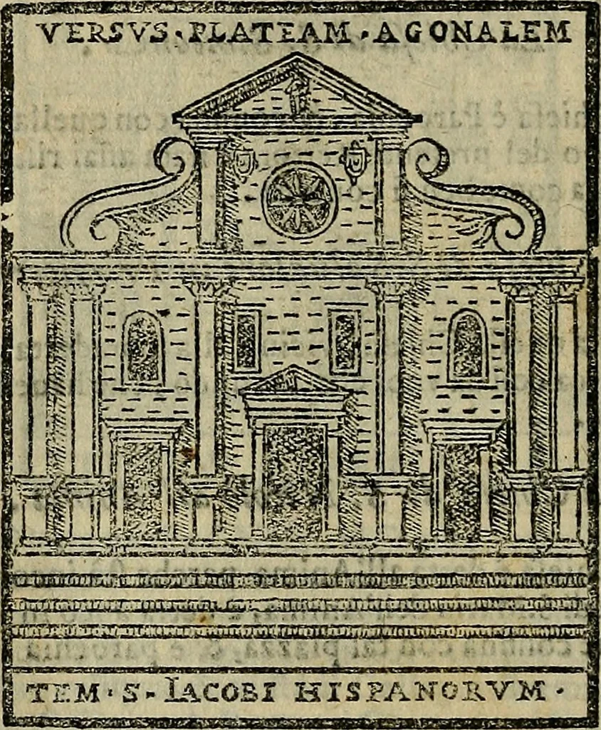 An illustration from Trattato nuouo delle cose maravigliose dell'alma città di Roma : ornato de molte figure, nel quale si discorre de 300. & più chiese, 1610, leaf 125