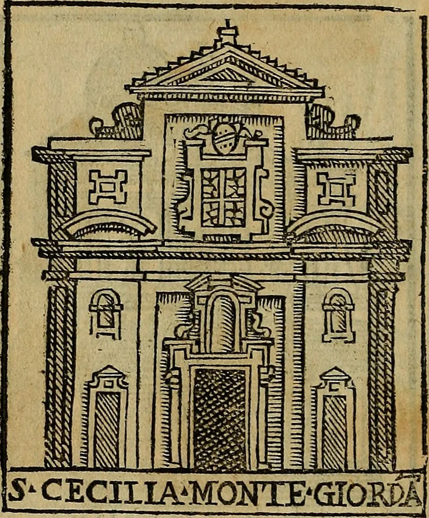 An illustration from Trattato nuouo delle cose maravigliose dell'alma città di Roma : ornato de molte figure, nel quale si discorre de 300. & più chiese, 1610, leaf 133