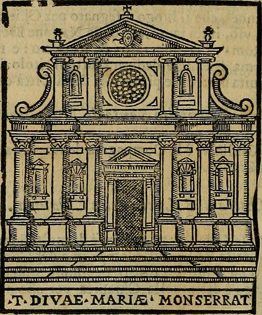 An illustration from Trattato nuouo delle cose maravigliose dell'alma città di Roma : ornato de molte figure, nel quale si discorre de 300. & più chiese, 1610, leaf 139
