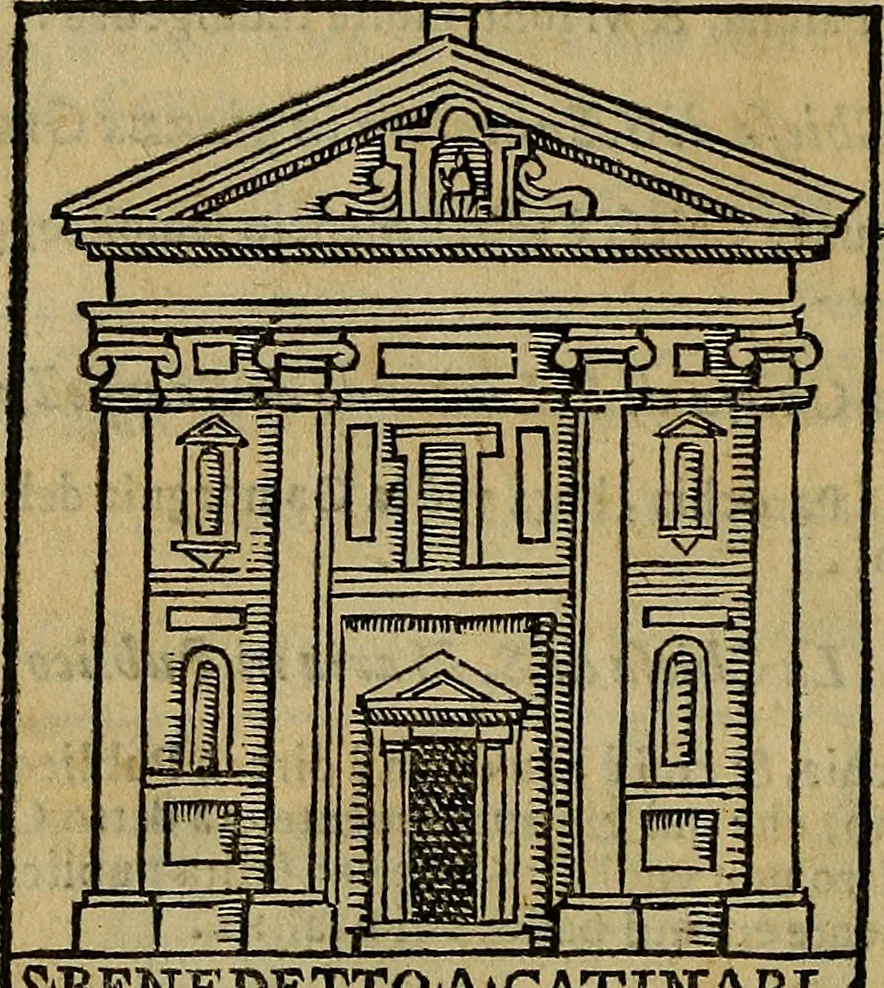 An illustration from Trattato nuouo delle cose maravigliose dell'alma città di Roma : ornato de molte figure, nel quale si discorre de 300. & più chiese, 1610, leaf 147