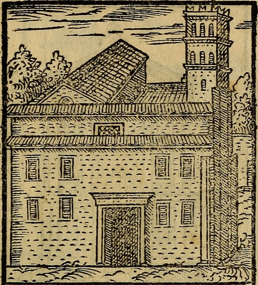 An illustration from Trattato nuouo delle cose maravigliose dell'alma città di Roma : ornato de molte figure, nel quale si discorre de 300. & più chiese, 1610, leaf 166