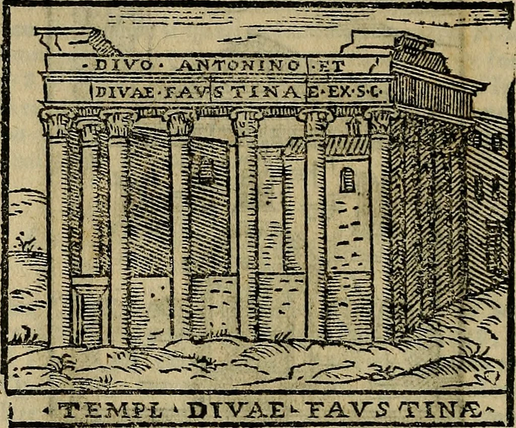 An illustration from Trattato nuouo delle cose maravigliose dell'alma città di Roma : ornato de molte figure, nel quale si discorre de 300. & più chiese, 1610, leaf 173