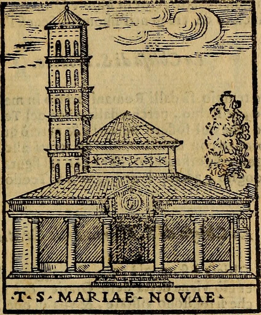 An illustration from Trattato nuouo delle cose maravigliose dell'alma città di Roma : ornato de molte figure, nel quale si discorre de 300. & più chiese, 1610, leaf 176