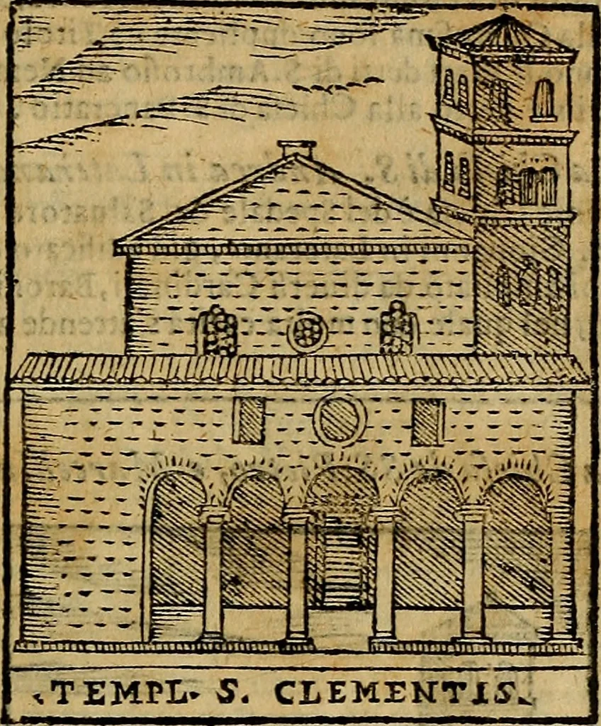 An illustration from Trattato nuouo delle cose maravigliose dell'alma città di Roma : ornato de molte figure, nel quale si discorre de 300. & più chiese, 1610, leaf 188