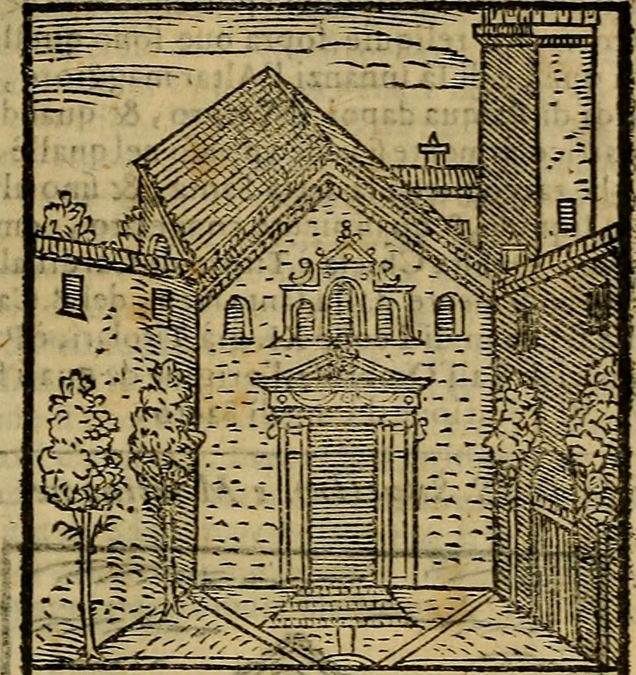 An illustration from Trattato nuouo delle cose maravigliose dell'alma città di Roma : ornato de molte figure, nel quale si discorre de 300. & più chiese, 1610, leaf 194