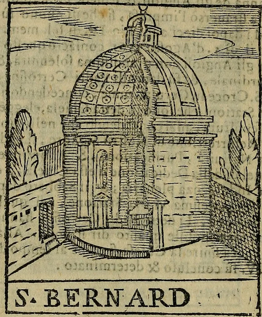 An illustration from Trattato nuouo delle cose maravigliose dell'alma città di Roma : ornato de molte figure, nel quale si discorre de 300. & più chiese, 1610, leaf 209