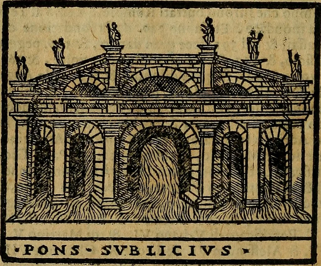 An illustration from Trattato nuouo delle cose maravigliose dell'alma città di Roma : ornato de molte figure, nel quale si discorre de 300. & più chiese, 1610, leaf 271