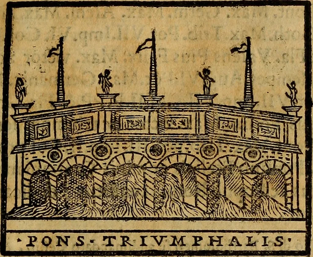 An illustration from Trattato nuouo delle cose maravigliose dell'alma città di Roma : ornato de molte figure, nel quale si discorre de 300. & più chiese, 1610, leaf 272