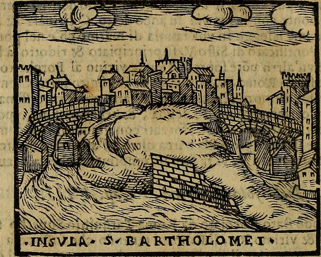 An illustration from Trattato nuouo delle cose maravigliose dell'alma città di Roma : ornato de molte figure, nel quale si discorre de 300. & più chiese, 1610, leaf 275