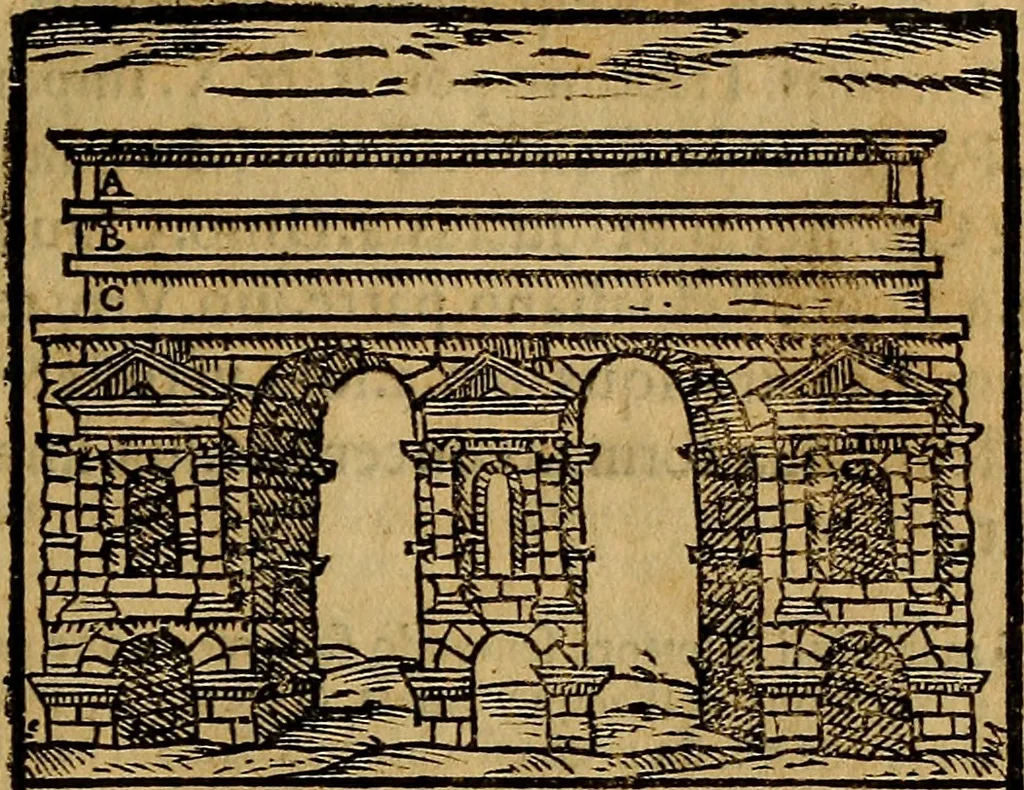 An illustration from Trattato nuouo delle cose maravigliose dell'alma città di Roma : ornato de molte figure, nel quale si discorre de 300. & più chiese, 1610, leaf 282
