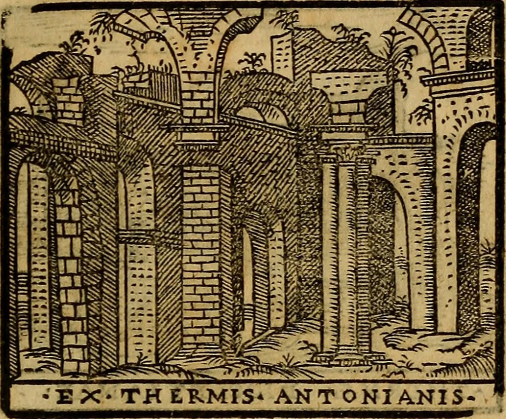 An illustration from Trattato nuouo delle cose maravigliose dell'alma città di Roma : ornato de molte figure, nel quale si discorre de 300. & più chiese, 1610, leaf 288
