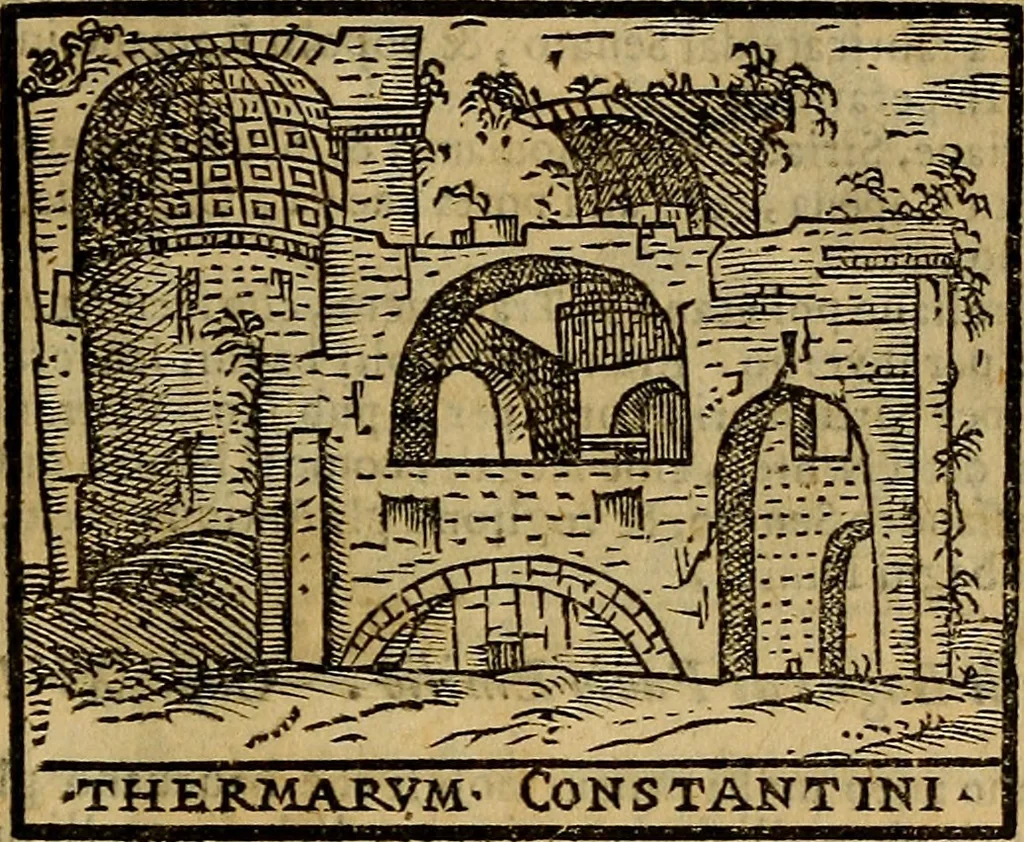 An illustration from Trattato nuouo delle cose maravigliose dell'alma città di Roma : ornato de molte figure, nel quale si discorre de 300. & più chiese, 1610, leaf 290