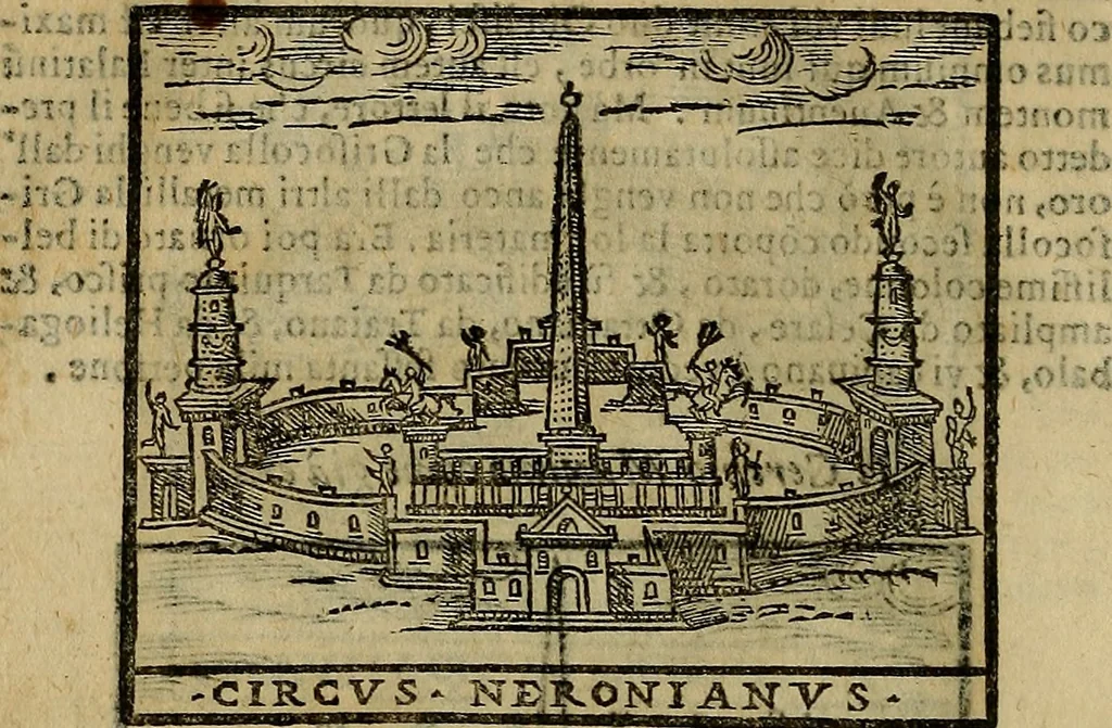 An illustration from Trattato nuouo delle cose maravigliose dell'alma città di Roma : ornato de molte figure, nel quale si discorre de 300. & più chiese, 1610, leaf 295