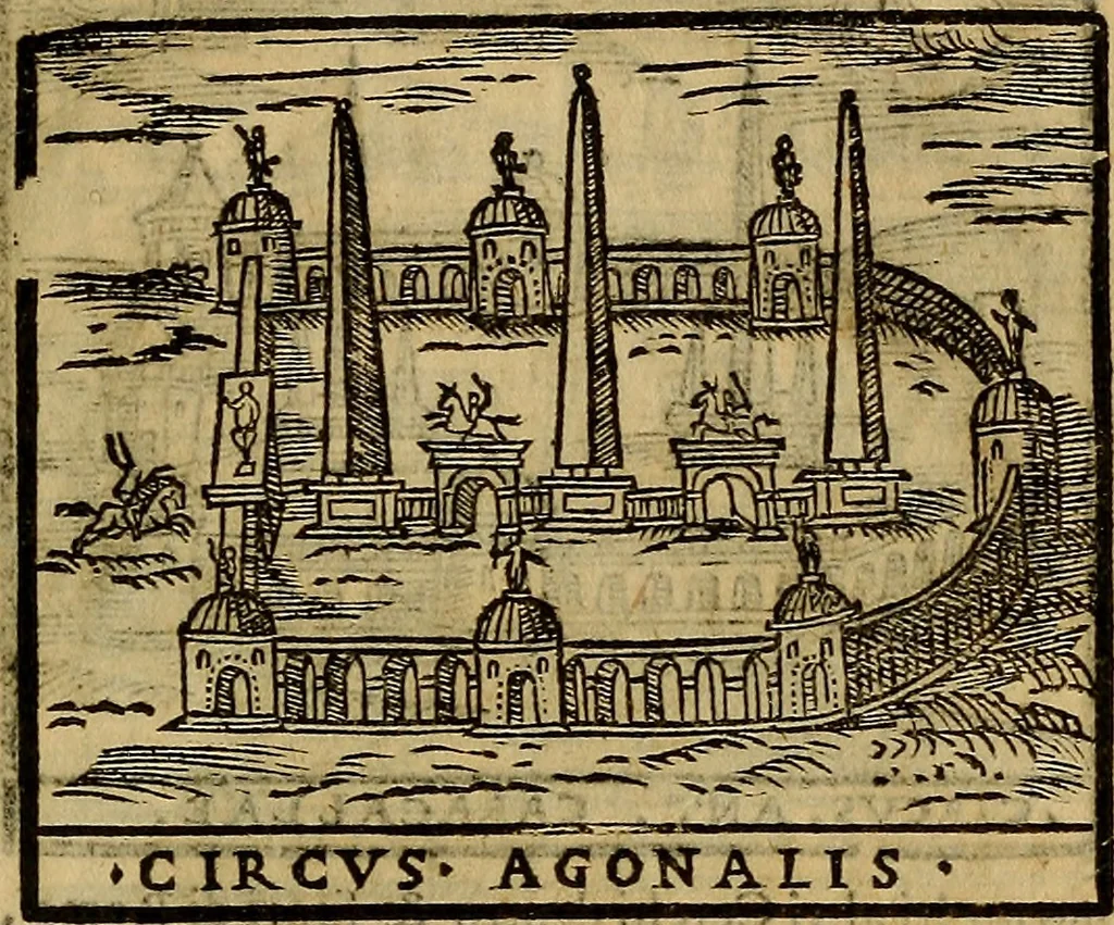 An illustration from Trattato nuouo delle cose maravigliose dell'alma città di Roma : ornato de molte figure, nel quale si discorre de 300. & più chiese, 1610, leaf 296