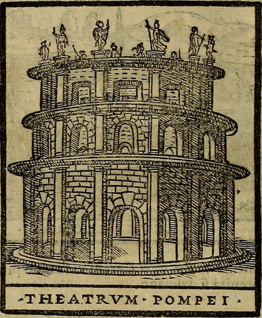 An illustration from Trattato nuouo delle cose maravigliose dell'alma città di Roma : ornato de molte figure, nel quale si discorre de 300. & più chiese, 1610, leaf 299