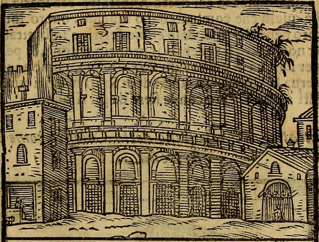 An illustration from Trattato nuouo delle cose maravigliose dell'alma città di Roma : ornato de molte figure, nel quale si discorre de 300. & più chiese, 1610, leaf 300