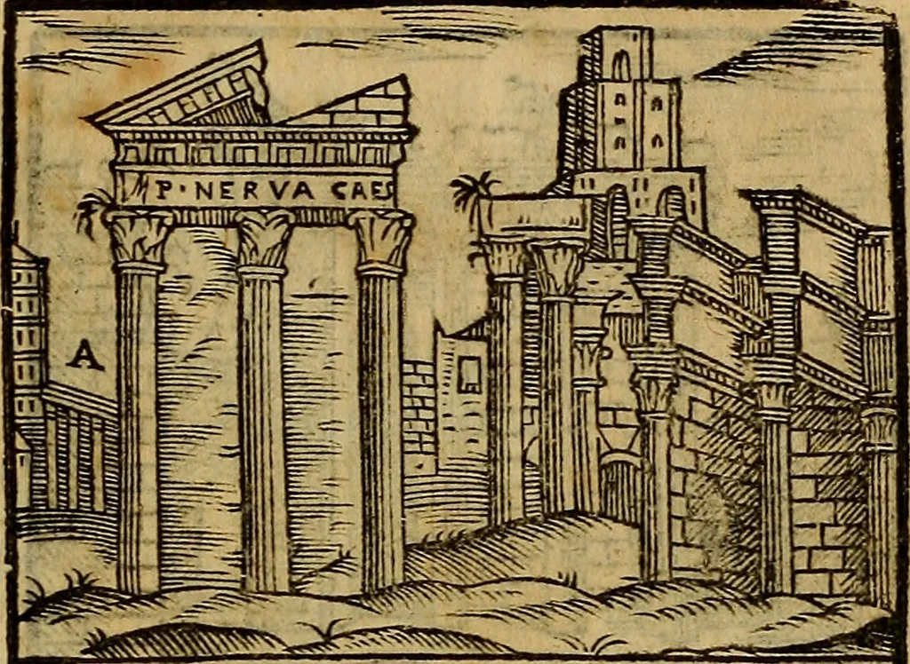 An illustration from Trattato nuouo delle cose maravigliose dell'alma città di Roma : ornato de molte figure, nel quale si discorre de 300. & più chiese, 1610, leaf 304