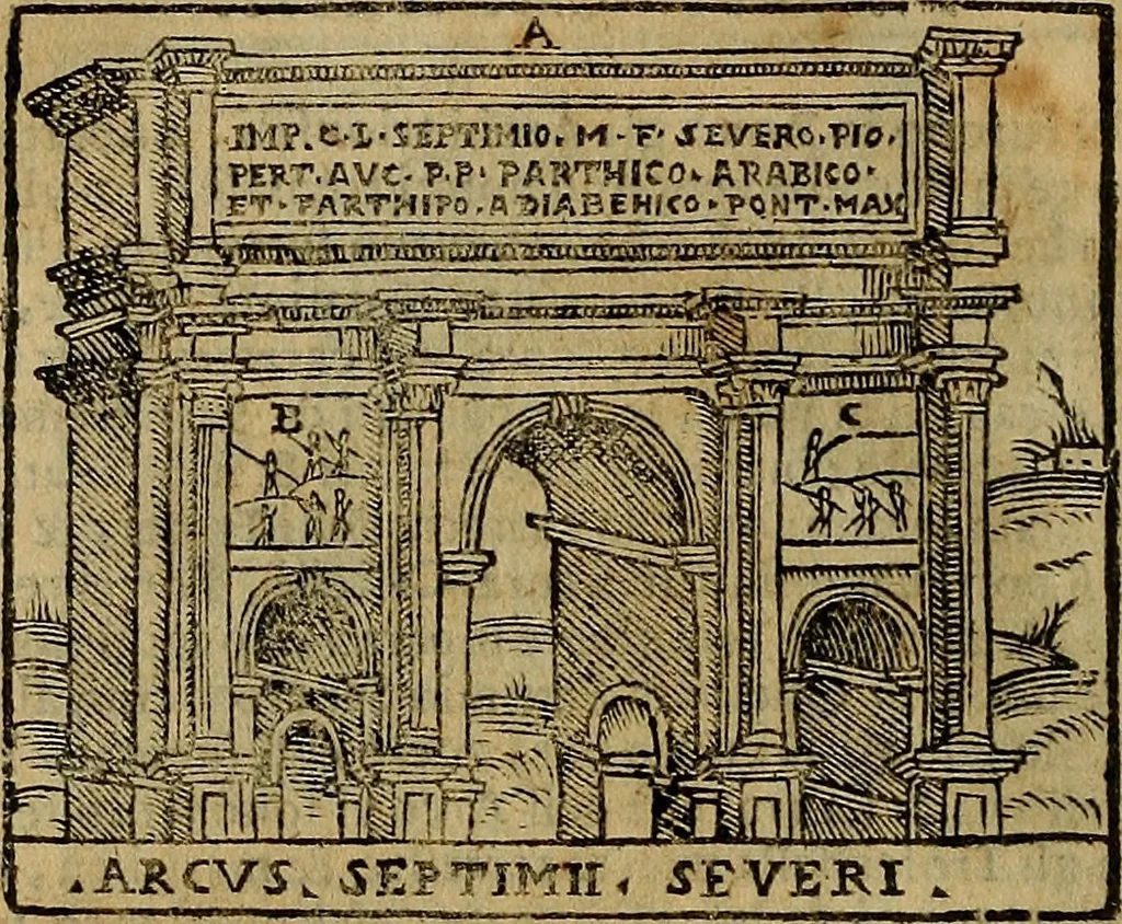 An illustration from Trattato nuouo delle cose maravigliose dell'alma città di Roma : ornato de molte figure, nel quale si discorre de 300. & più chiese, 1610, leaf 307