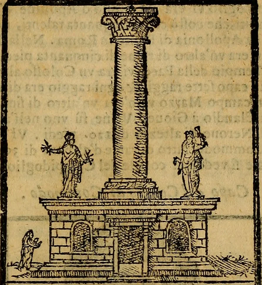 An illustration from Trattato nuouo delle cose maravigliose dell'alma città di Roma : ornato de molte figure, nel quale si discorre de 300. & più chiese, 1610, leaf 322