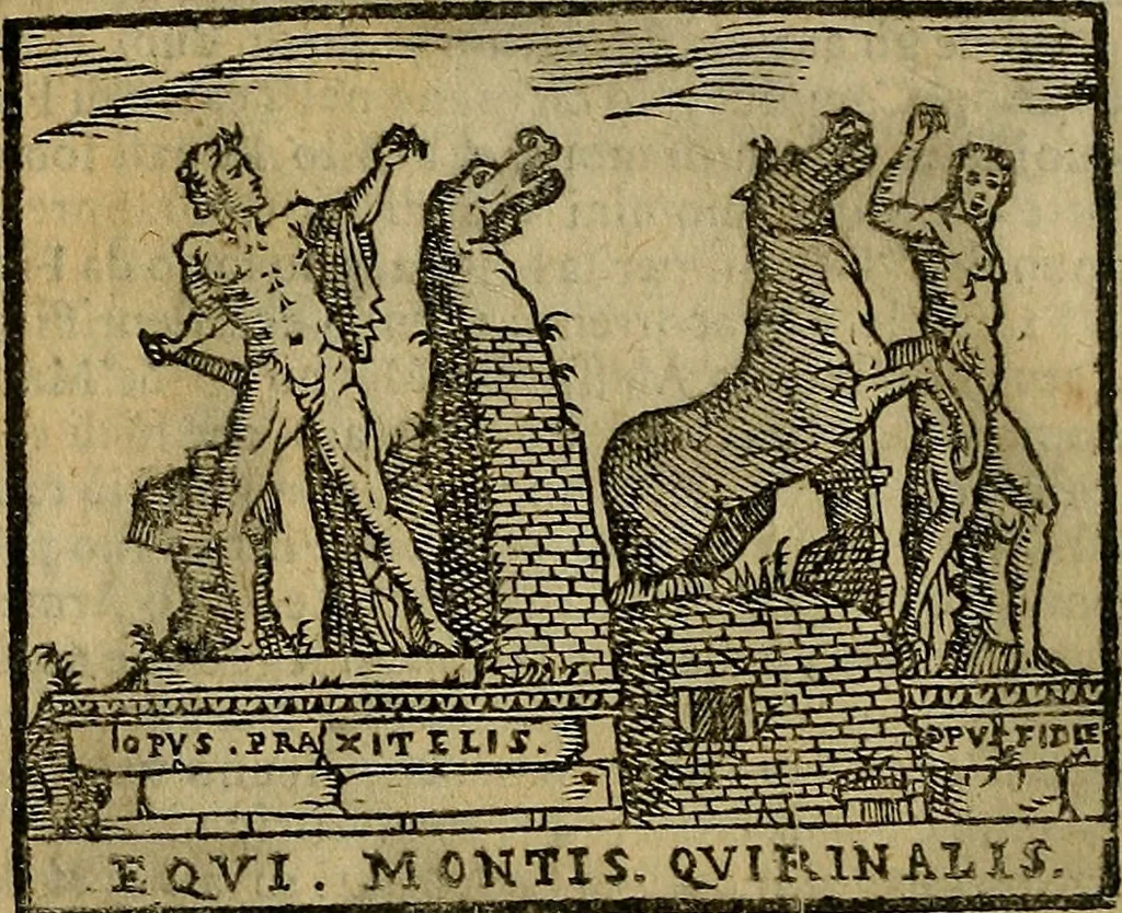 An illustration from Trattato nuouo delle cose maravigliose dell'alma città di Roma : ornato de molte figure, nel quale si discorre de 300. & più chiese, 1610, leaf 361