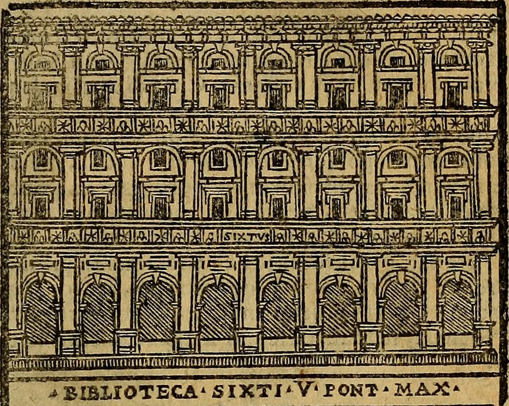 An illustration from Trattato nuouo delle cose maravigliose dell'alma città di Roma : ornato de molte figure, nel quale si discorre de 300. & più chiese, 1610, leaf 366