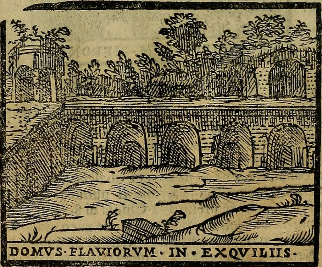 An illustration from Trattato nuouo delle cose maravigliose dell'alma città di Roma : ornato de molte figure, nel quale si discorre de 300. & più chiese, 1610, leaf 371