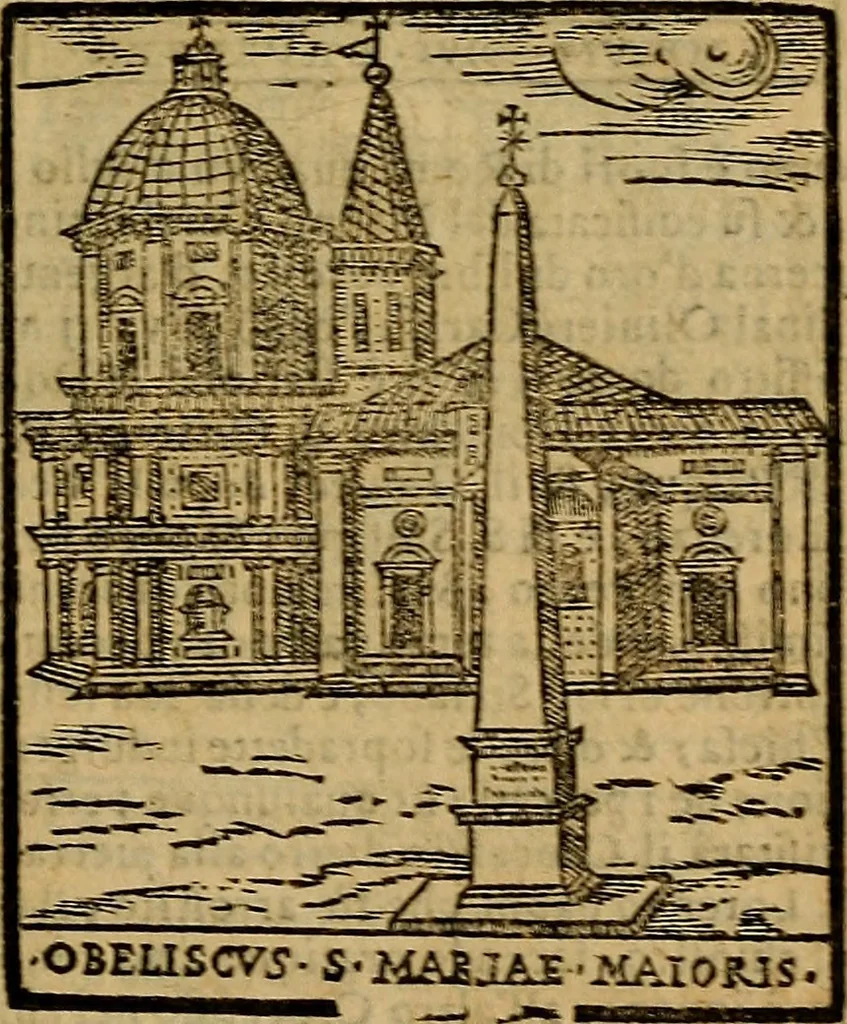 An illustration from Trattato nuouo delle cose maravigliose dell'alma città di Roma : ornato de molte figure, nel quale si discorre de 300. & più chiese, 1610, leaf 38