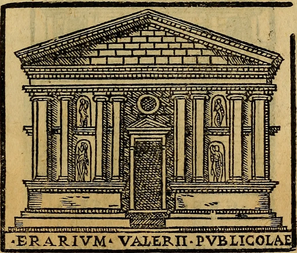 An illustration from Trattato nuouo delle cose maravigliose dell'alma città di Roma : ornato de molte figure, nel quale si discorre de 300. & più chiese, 1610, leaf 380