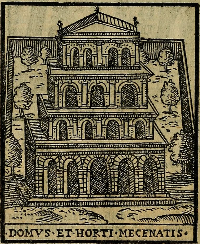 An illustration from Trattato nuouo delle cose maravigliose dell'alma città di Roma : ornato de molte figure, nel quale si discorre de 300. & più chiese, 1610, leaf 387