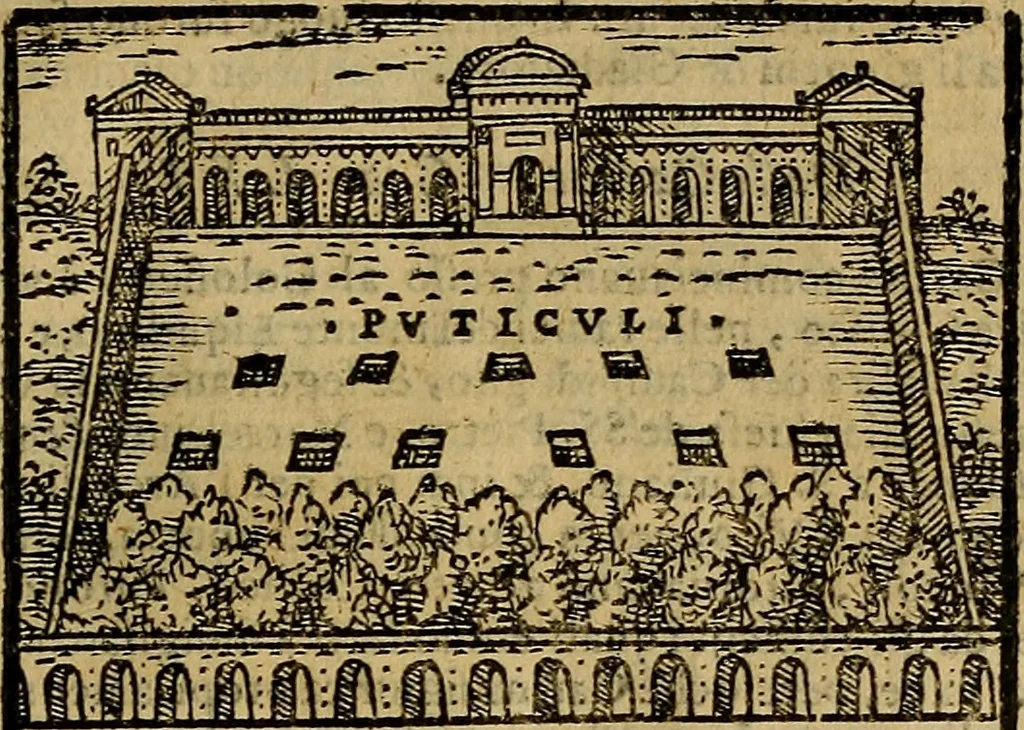 An illustration from Trattato nuouo delle cose maravigliose dell'alma città di Roma : ornato de molte figure, nel quale si discorre de 300. & più chiese, 1610, leaf 390