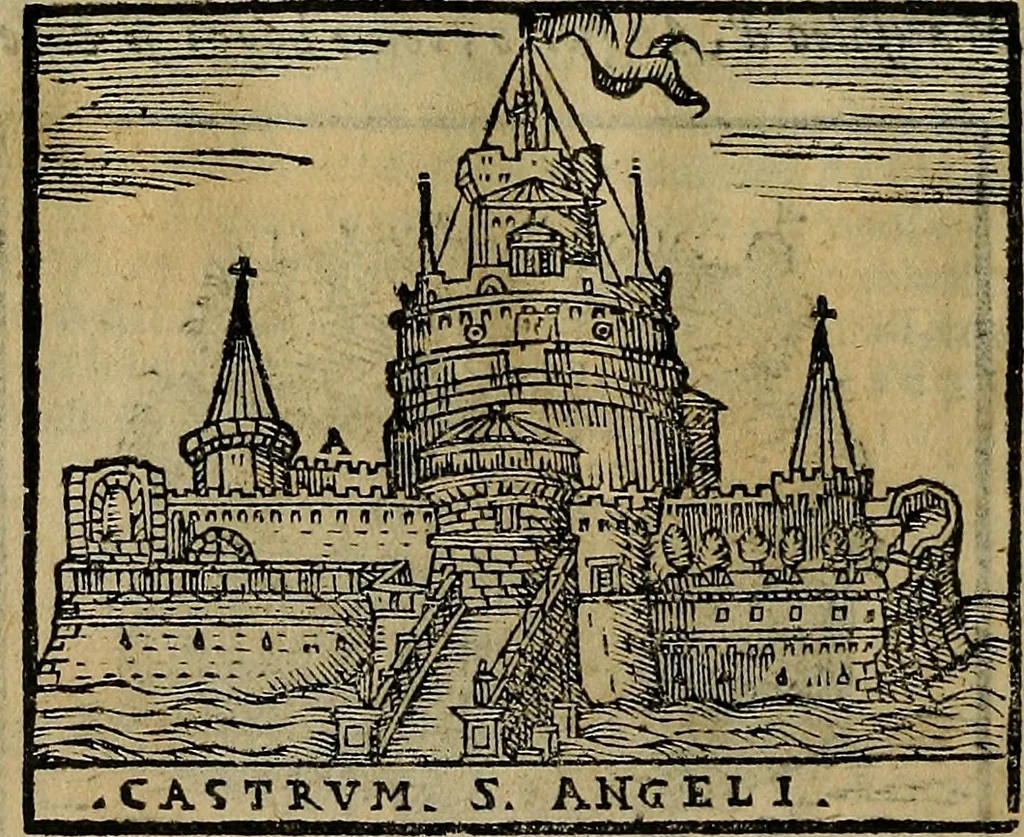 An illustration from Trattato nuouo delle cose maravigliose dell'alma città di Roma : ornato de molte figure, nel quale si discorre de 300. & più chiese, 1610, leaf 397