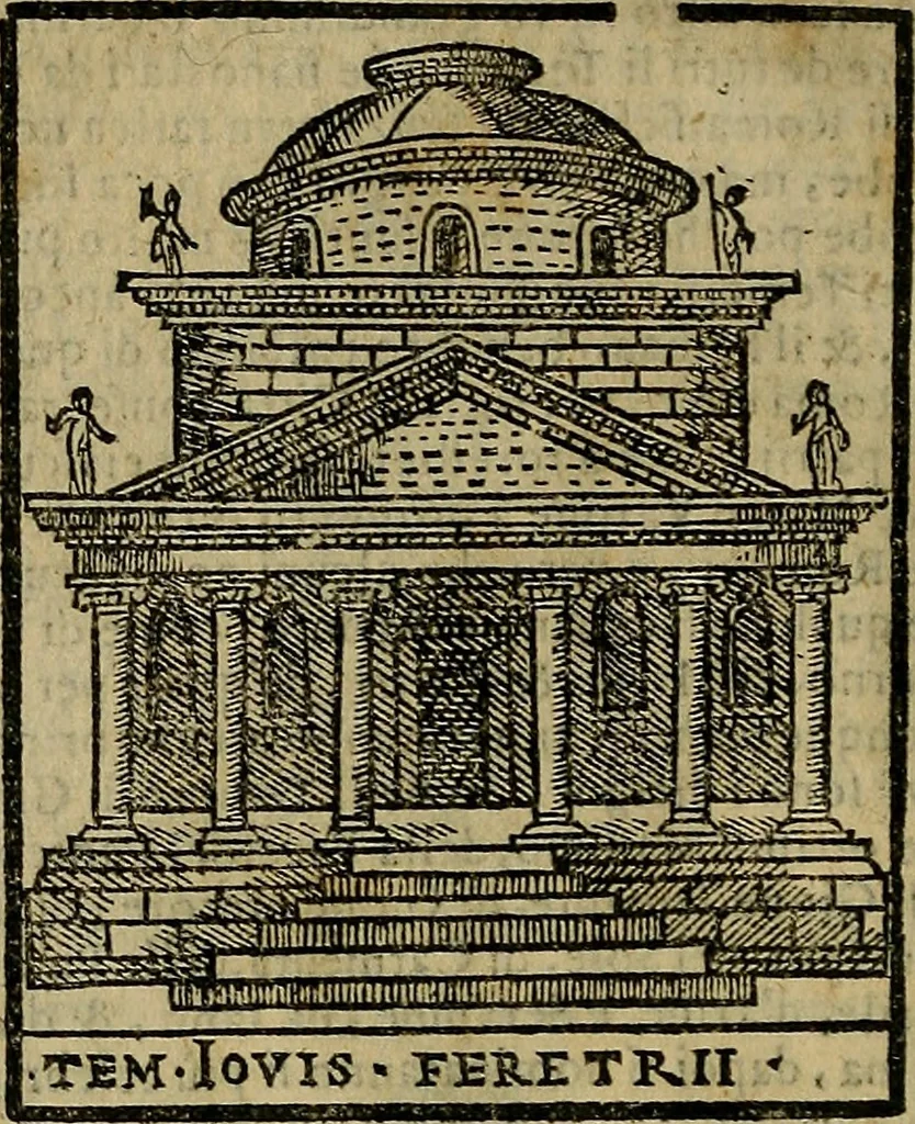 An illustration from Trattato nuouo delle cose maravigliose dell'alma città di Roma : ornato de molte figure, nel quale si discorre de 300. & più chiese, 1610, leaf 401