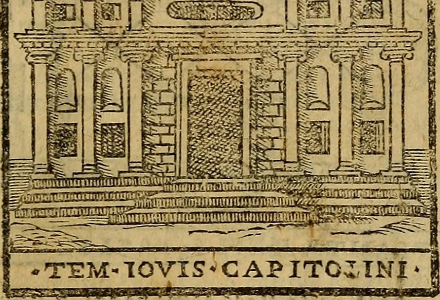 An illustration from Trattato nuouo delle cose maravigliose dell'alma città di Roma : ornato de molte figure, nel quale si discorre de 300. & più chiese, 1610, leaf 402