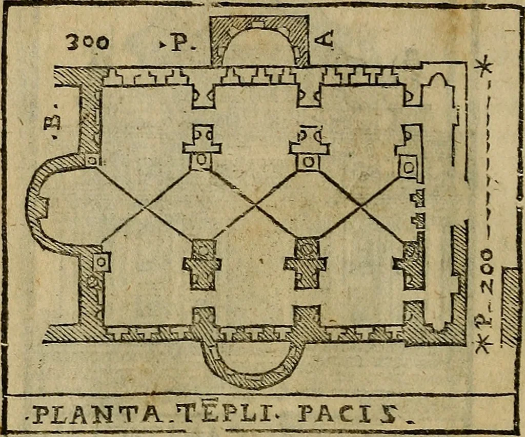 An illustration from Trattato nuouo delle cose maravigliose dell'alma città di Roma : ornato de molte figure, nel quale si discorre de 300. & più chiese, 1610, leaf 403