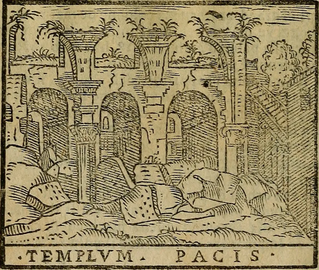 An illustration from Trattato nuouo delle cose maravigliose dell'alma città di Roma : ornato de molte figure, nel quale si discorre de 300. & più chiese, 1610, leaf 403