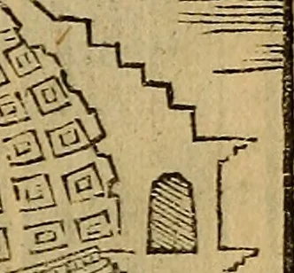 An illustration from Trattato nuouo delle cose maravigliose dell'alma città di Roma : ornato de molte figure, nel quale si discorre de 300. & più chiese, 1610, leaf 406