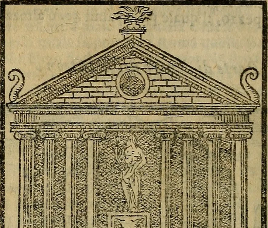 An illustration from Trattato nuouo delle cose maravigliose dell'alma città di Roma : ornato de molte figure, nel quale si discorre de 300. & più chiese, 1610, leaf 407