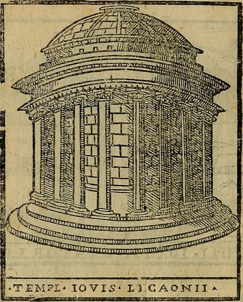 An illustration from Trattato nuouo delle cose maravigliose dell'alma città di Roma : ornato de molte figure, nel quale si discorre de 300. & più chiese, 1610, leaf 409