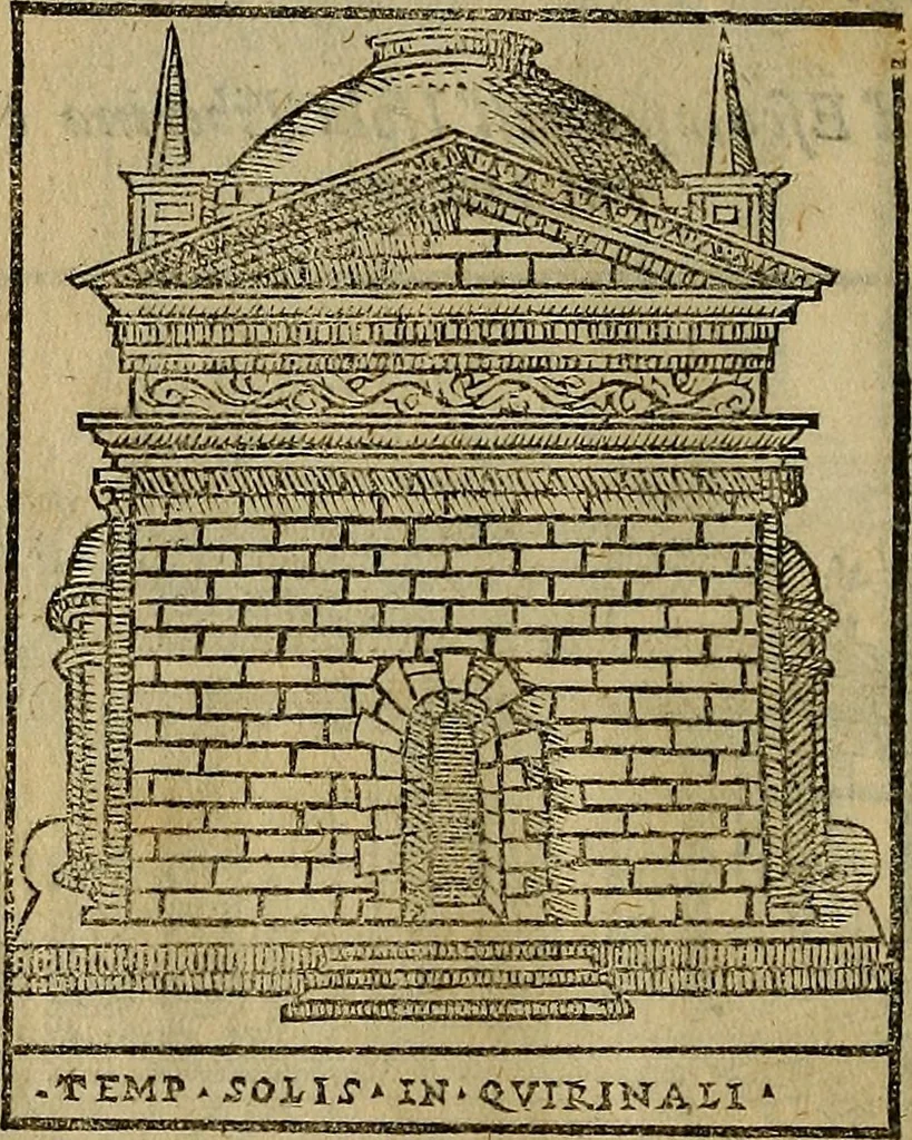 An illustration from Trattato nuouo delle cose maravigliose dell'alma città di Roma : ornato de molte figure, nel quale si discorre de 300. & più chiese, 1610, leaf 411