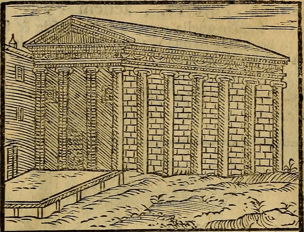 An illustration from Trattato nuouo delle cose maravigliose dell'alma città di Roma : ornato de molte figure, nel quale si discorre de 300. & più chiese, 1610, leaf 414