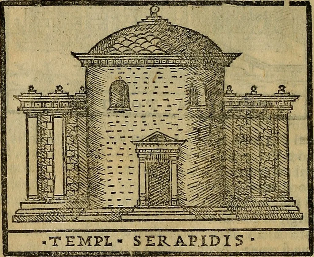 An illustration from Trattato nuouo delle cose maravigliose dell'alma città di Roma : ornato de molte figure, nel quale si discorre de 300. & più chiese, 1610, leaf 415